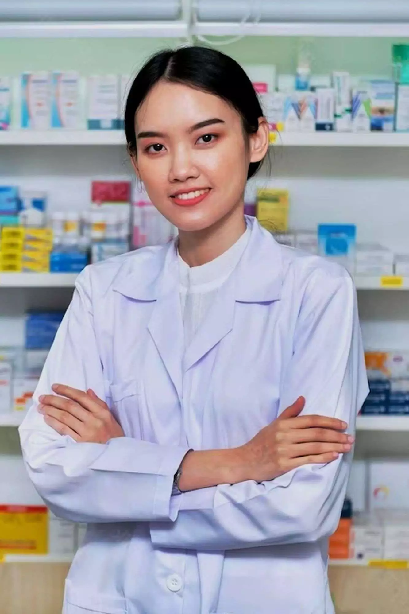 Pharmacist girl